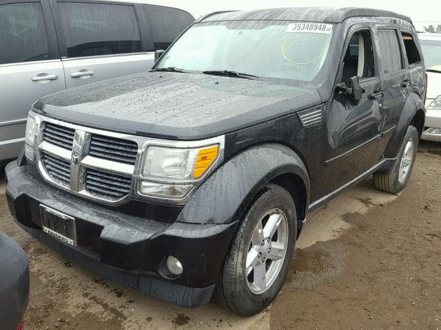 1D8GU58K18W145337 - 2008 DODGE NITRO SLT BLACK photo 2