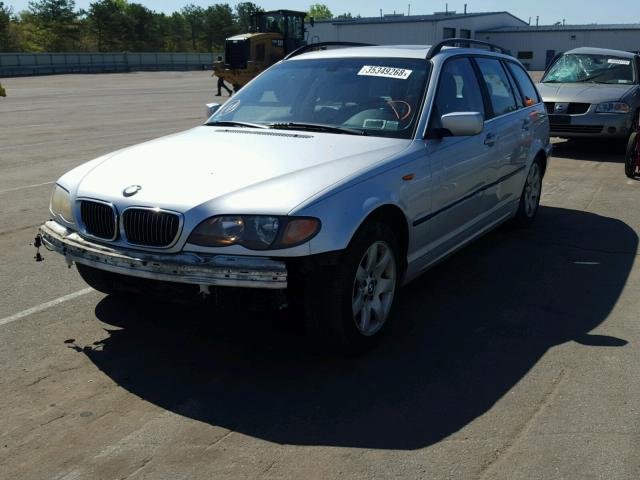 WBAEP33484PF04052 - 2004 BMW 325 XIT SILVER photo 2