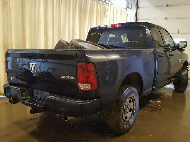 1C6RR7FT7DS514131 - 2013 RAM 1500 BLUE photo 4