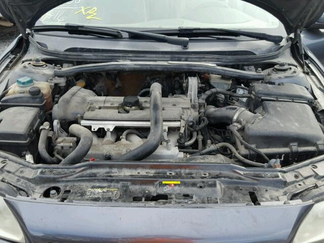 YV1RS592972616310 - 2007 VOLVO S60 2.5T GRAY photo 7