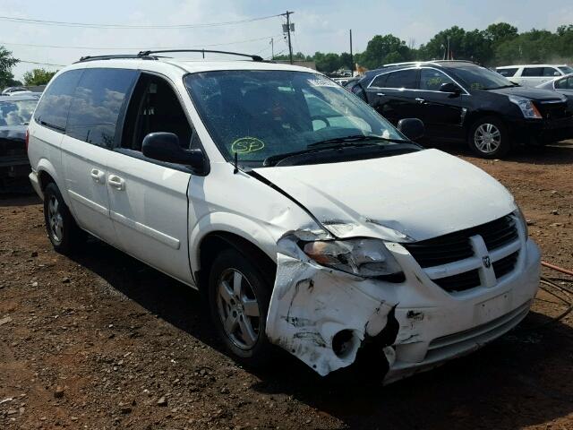 2D8GP44LX7R276757 - 2007 DODGE GRAND CARA WHITE photo 1