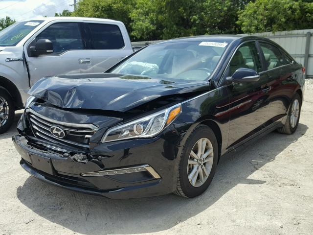 5NPE24AA6GH367691 - 2016 HYUNDAI SONATA ECO BLACK photo 2