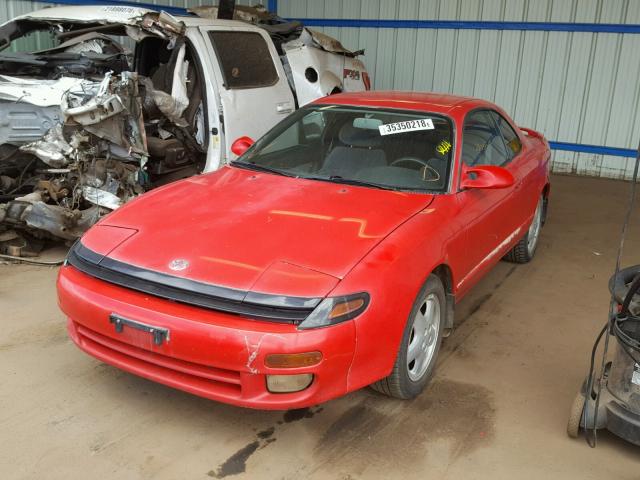 JT2ST87F3N0124594 - 1992 TOYOTA CELICA GT RED photo 2