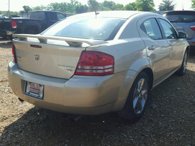 1B3CC5FV5AN159140 - 2010 DODGE AVENGER R/ GOLD photo 4