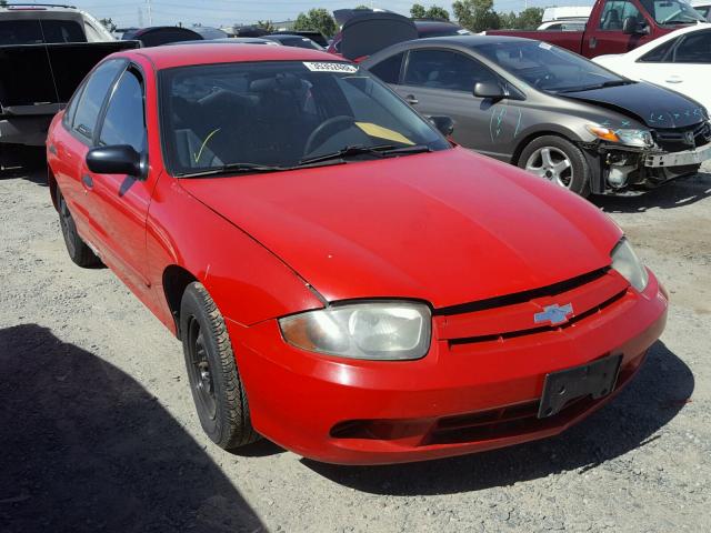 1G1JF52F847109412 - 2004 CHEVROLET CAVALIER L RED photo 1
