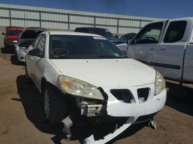 1G2ZG528654116794 - 2005 PONTIAC G6 WHITE photo 1