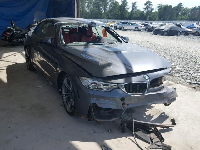 WBS3U9C54GP968707 - 2016 BMW M4 GRAY photo 1