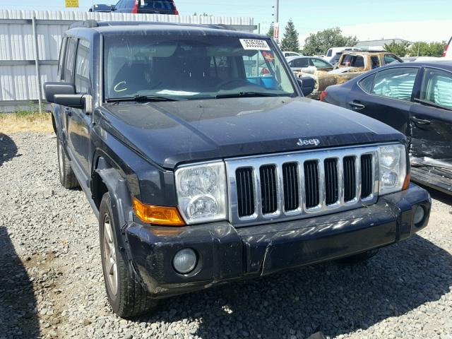 1J8HG48K28C111843 - 2008 JEEP COMMANDER BLACK photo 1