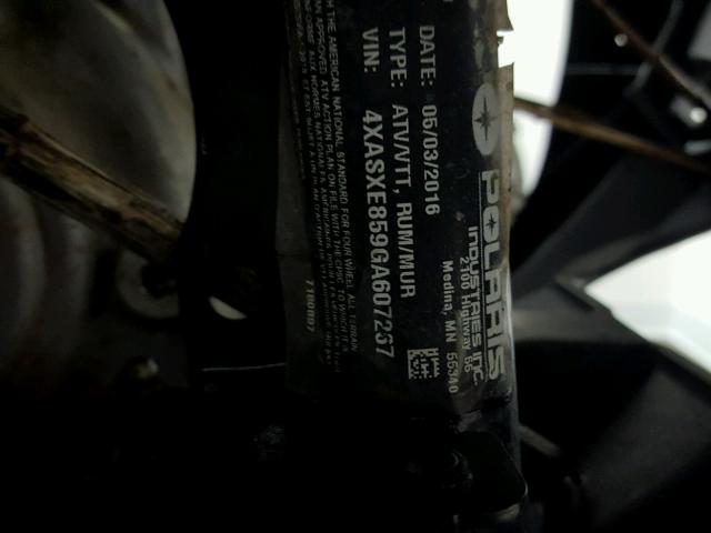 4XASXE859GA607267 - 2016 POLARIS SPORTSMAN 灰色 照片 20