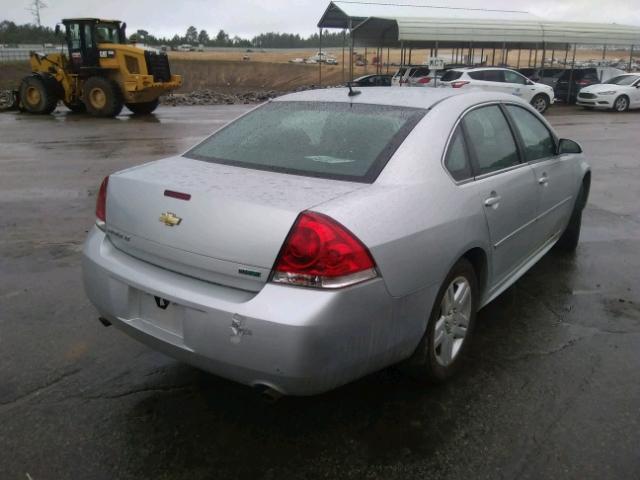 2G1WG5E36C1105729 - 2012 CHEVROLET IMPALA LT SILVER photo 4
