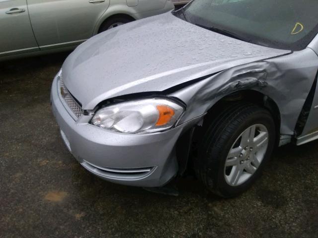 2G1WG5E36C1105729 - 2012 CHEVROLET IMPALA LT SILVER photo 9