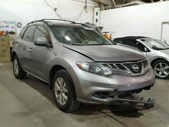 JN8AZ1MU3BW053065 - 2011 NISSAN MURANO S/S GRAY photo 1