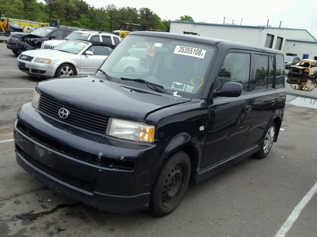 JTLKT324864037451 - 2006 TOYOTA SCION XB შავი ფოტო 2