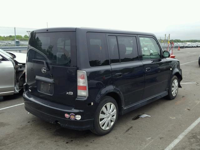 JTLKT324864037451 - 2006 TOYOTA SCION XB შავი ფოტო 4
