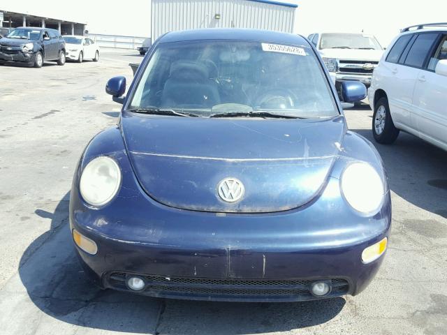 3VWDD21C7YM443651 - 2000 VOLKSWAGEN NEW BEETLE 蓝色 照片 9