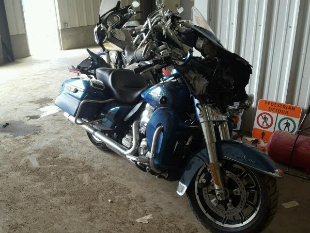 5HD1KELA1EB629351 - 2014 HARLEY-DAVIDSON FLHTK ELEC 蓝色 照片 1