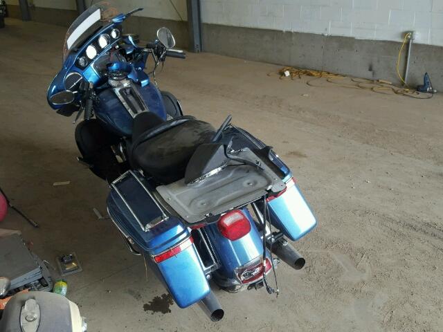 5HD1KELA1EB629351 - 2014 HARLEY-DAVIDSON FLHTK ELEC 蓝色 照片 3