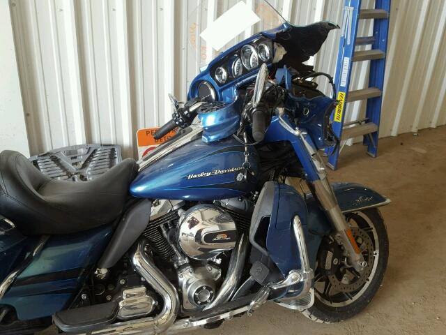 5HD1KELA1EB629351 - 2014 HARLEY-DAVIDSON FLHTK ELEC 蓝色 照片 5