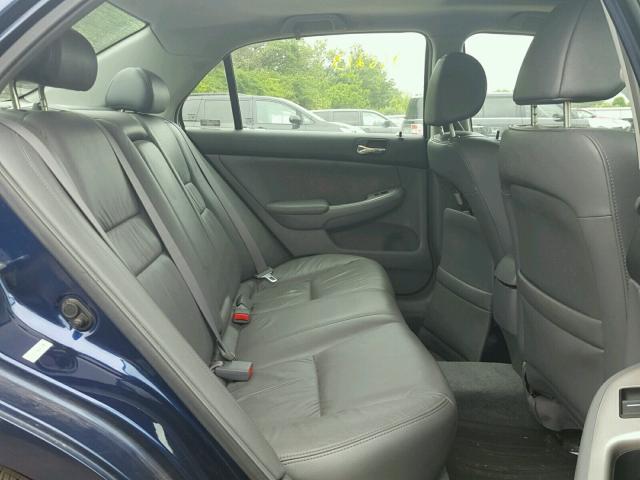 1HGCM66583A015305 - 2003 HONDA ACCORD BLUE photo 6