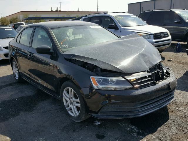 3VW2K7AJ4FM236169 - 2015 VOLKSWAGEN JETTA BASE 黑色 照片 1
