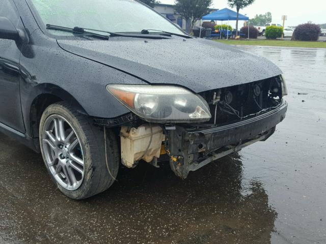 JTKDE177750016028 - 2005 TOYOTA SCION TC 黑色 照片 10
