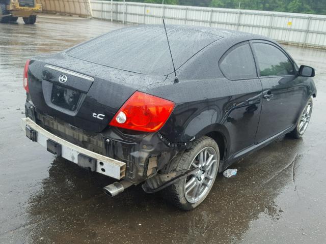 JTKDE177750016028 - 2005 TOYOTA SCION TC 黑色 照片 4
