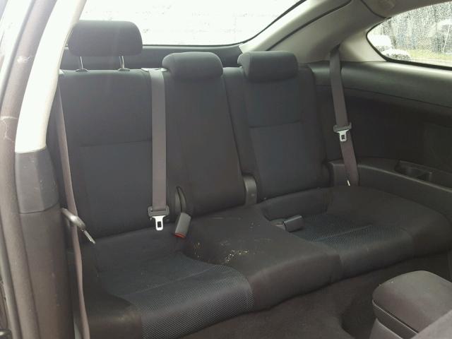 JTKDE177750016028 - 2005 TOYOTA SCION TC 黑色 照片 6