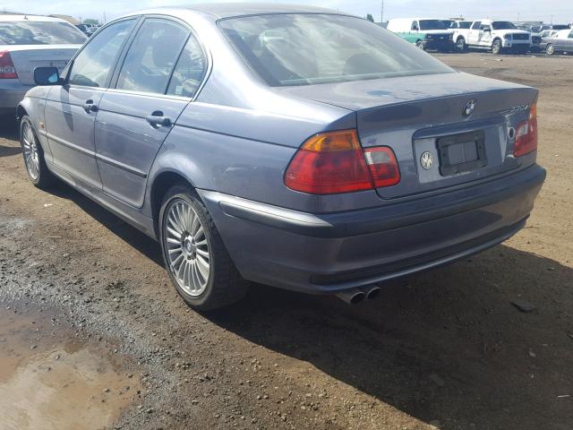 WBAAV534X1JS94968 - 2001 BMW 330 I GRAY photo 3