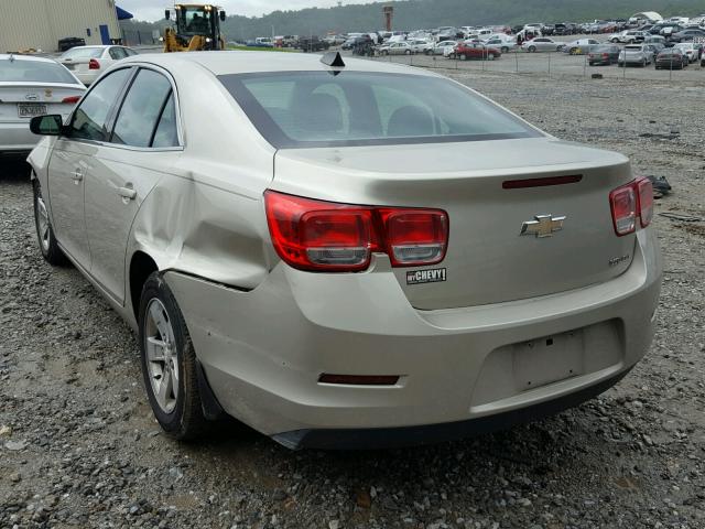 1G11B5SA1DF318609 - 2013 CHEVROLET MALIBU LS GOLD photo 3
