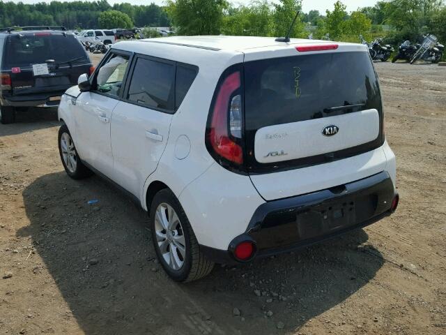 KNDJP3A56G7240487 - 2016 KIA SOUL + WHITE photo 3