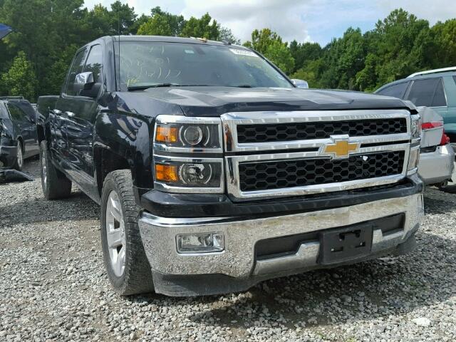 1GCRCSEC7EZ231512 - 2014 CHEVROLET SILVERADO BLACK photo 1