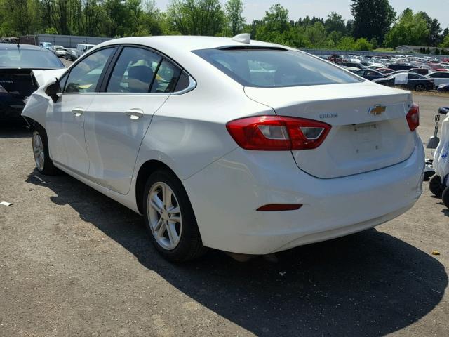 1G1BE5SM5H7246979 - 2017 CHEVROLET CRUZE LT WHITE photo 3