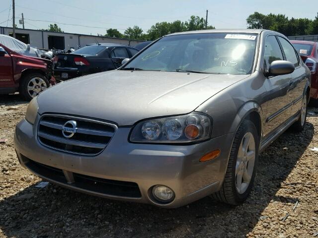 JN1DA31D32T420597 - 2002 NISSAN MAXIMA GLE SILVER photo 2