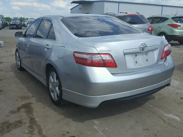 4T1BE46K97U024337 - 2007 TOYOTA CAMRY NEW SILVER photo 3