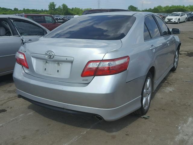 4T1BE46K97U024337 - 2007 TOYOTA CAMRY NEW SILVER photo 4