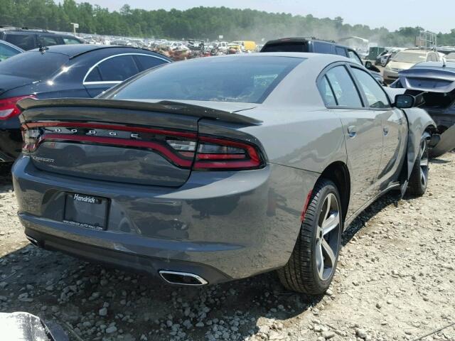 2C3CDXBG6HH618777 - 2017 DODGE CHARGER SE GRAY photo 4