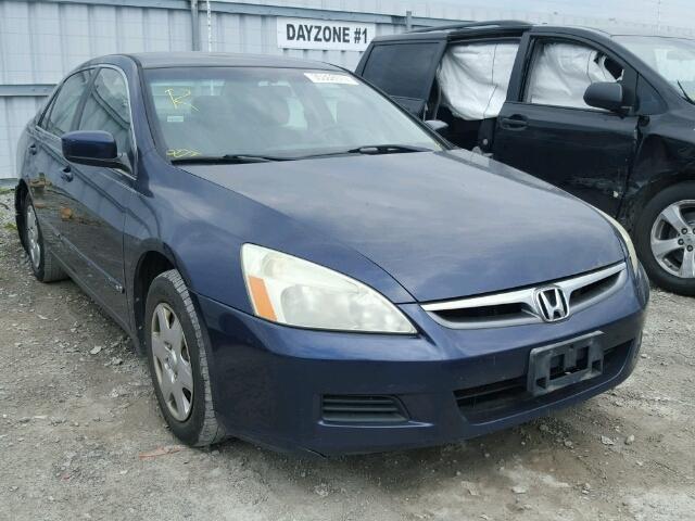 1HGCM56416A095715 - 2006 HONDA ACCORD LX BLUE photo 1