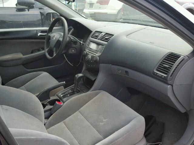 1HGCM56416A095715 - 2006 HONDA ACCORD LX BLUE photo 5