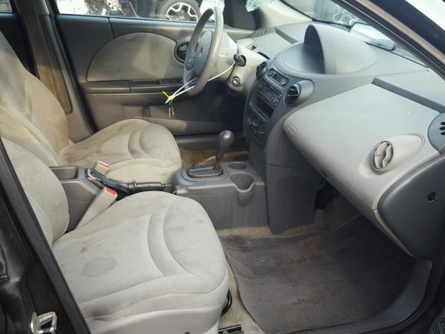 1G8AJ52F93Z107204 - 2003 SATURN ION LEVEL BURGUNDY photo 5