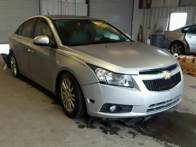 1G1PH5SBXD7125113 - 2013 CHEVROLET CRUZE ECO SILVER photo 1