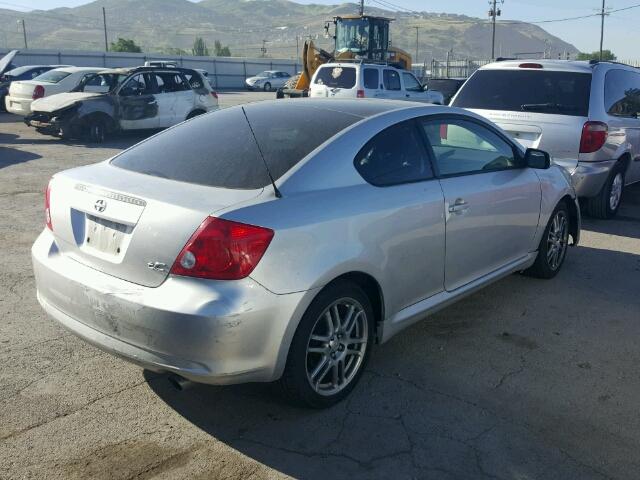 JTKDE177070180241 - 2007 TOYOTA SCION TC 银色 照片 4