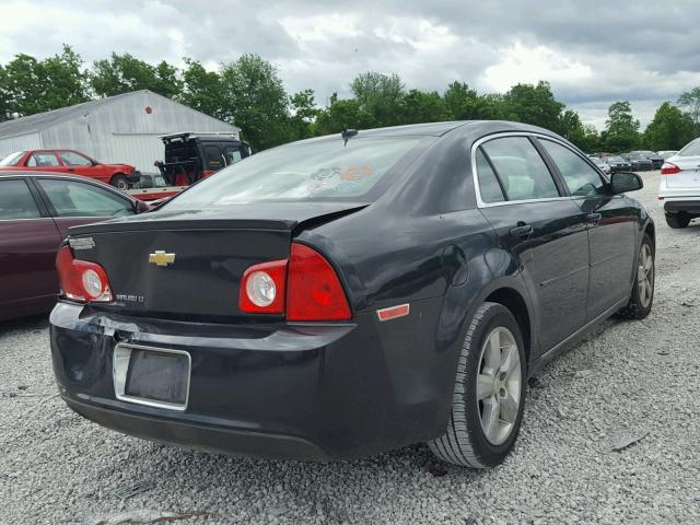 1G1ZC5E19BF381191 - 2011 CHEVROLET MALIBU 1LT 黑色 照片 4