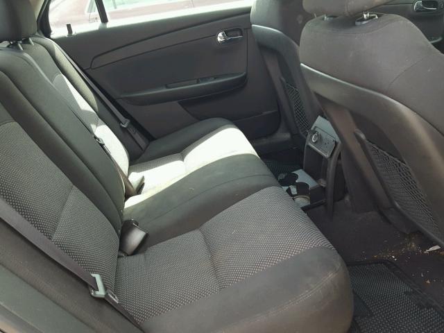 1G1ZC5E19BF381191 - 2011 CHEVROLET MALIBU 1LT 黑色 照片 6