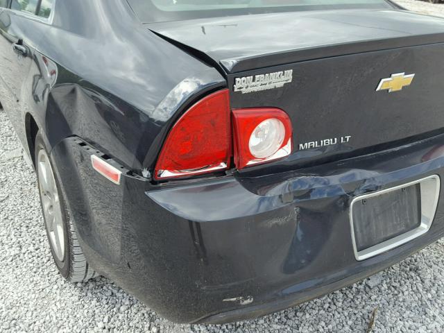 1G1ZC5E19BF381191 - 2011 CHEVROLET MALIBU 1LT 黑色 照片 9