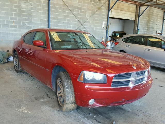 2B3LA53H86H484241 - 2006 DODGE CHARGER R/ RED photo 1