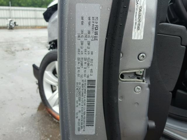 1C4NJCBA2HD185909 - 2017 JEEP COMPASS SP 银色 照片 10