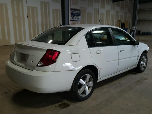 1G8AL55FX7Z176950 - 2007 SATURN ION LEVEL WHITE photo 4