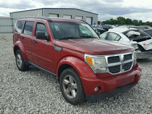 1D8GU58K37W643084 - 2007 DODGE NITRO SLT RED photo 1