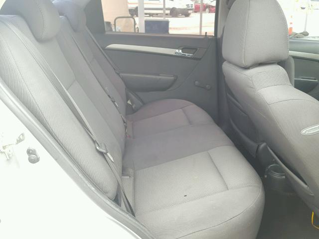 KL1TD56E09B396053 - 2009 CHEVROLET AVEO LS SILVER photo 6