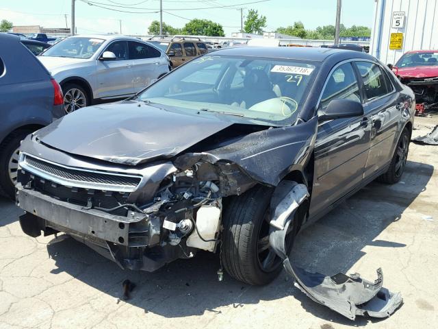 1G1ZB5E19BF164792 - 2011 CHEVROLET MALIBU LS 灰色 照片 2